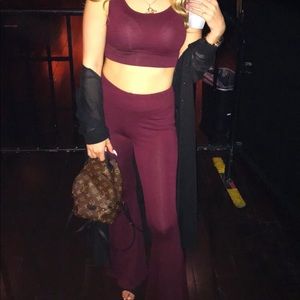 Fashion Nova Bell Bottom Set